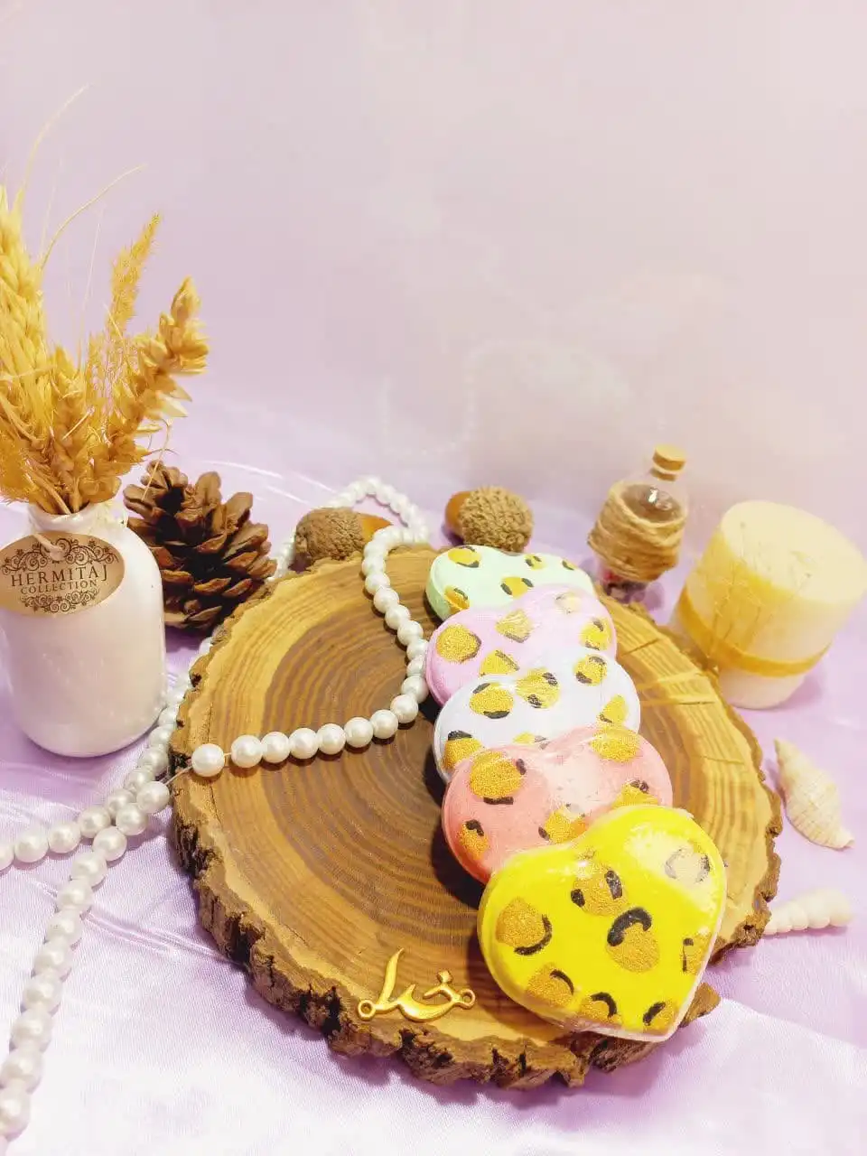 20250731040719554-thumbnail کوکتل و پدیکور طرح قلب پلنگی 60 گرمی با کیفیت با جوشش عالی - تصویر 1