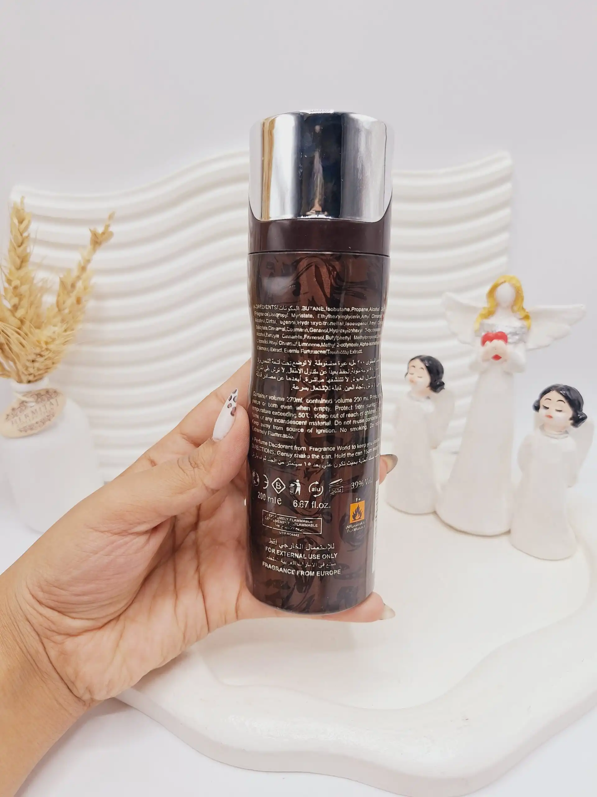 20251102003216176-thumbnail اسپری خوشبو کننده بدن BROWN ORCHID حجم 200 میل - تصویر 1