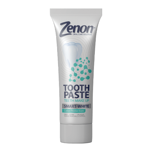 smart-white-min خمیر دندان تیوپی سفید کننده روزانه زنون - تصویر 1