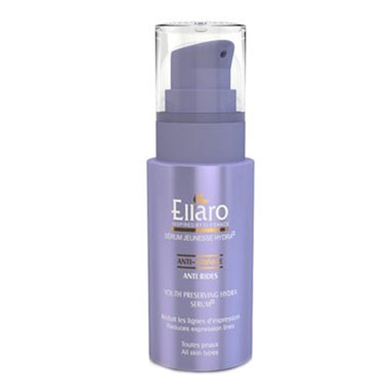 سرم-یوس-هیدرا سرم یوس هیدرا پلاس آبرسان الارو|Ellaro Youth Preserving Hydra Serum Anti Wrinkle - تصویر 1