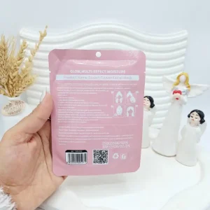 ماسک ورقه ای روشن کننده یارا ( صورتی روشن)