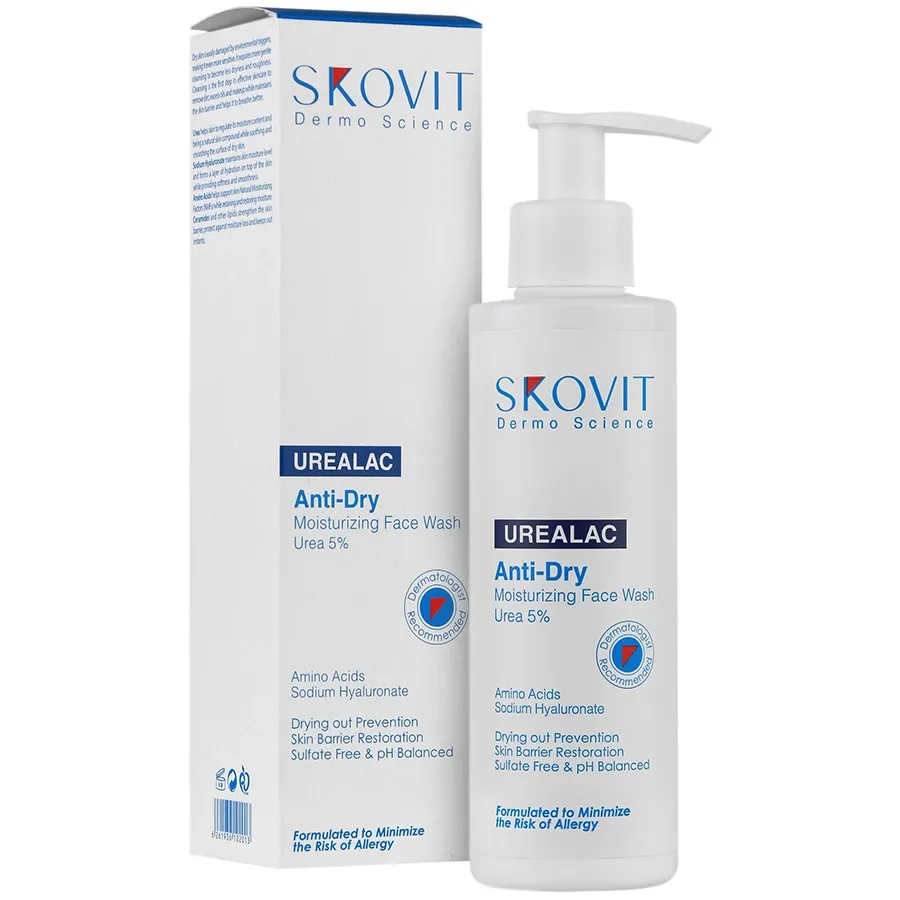 23ca8531-d4c8-42f0-8f95-9115437e2760 ژل شستشو صورت حاوی 5% اوره اسکویت - 200 میل - تصویر 1