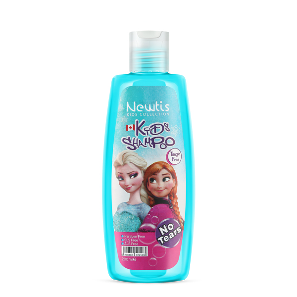 girl-shampoo شامپو کودک دخترانه نیوتیس|Newtis Frozen Hair Shampoo For Girls - تصویر 1