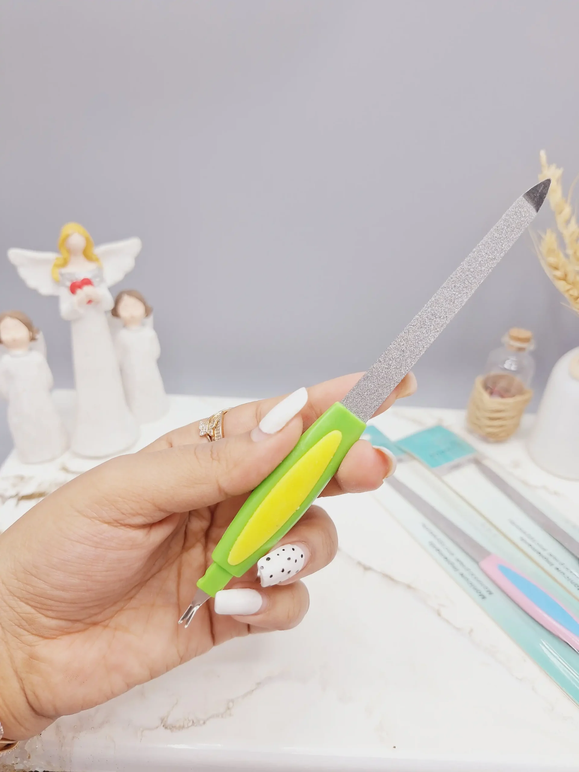 20250731054414304-thumbnail ست دو طرفه سوهان و گوشه گیر ناخن برند aoyasiyu سایز 5 - تصویر 1