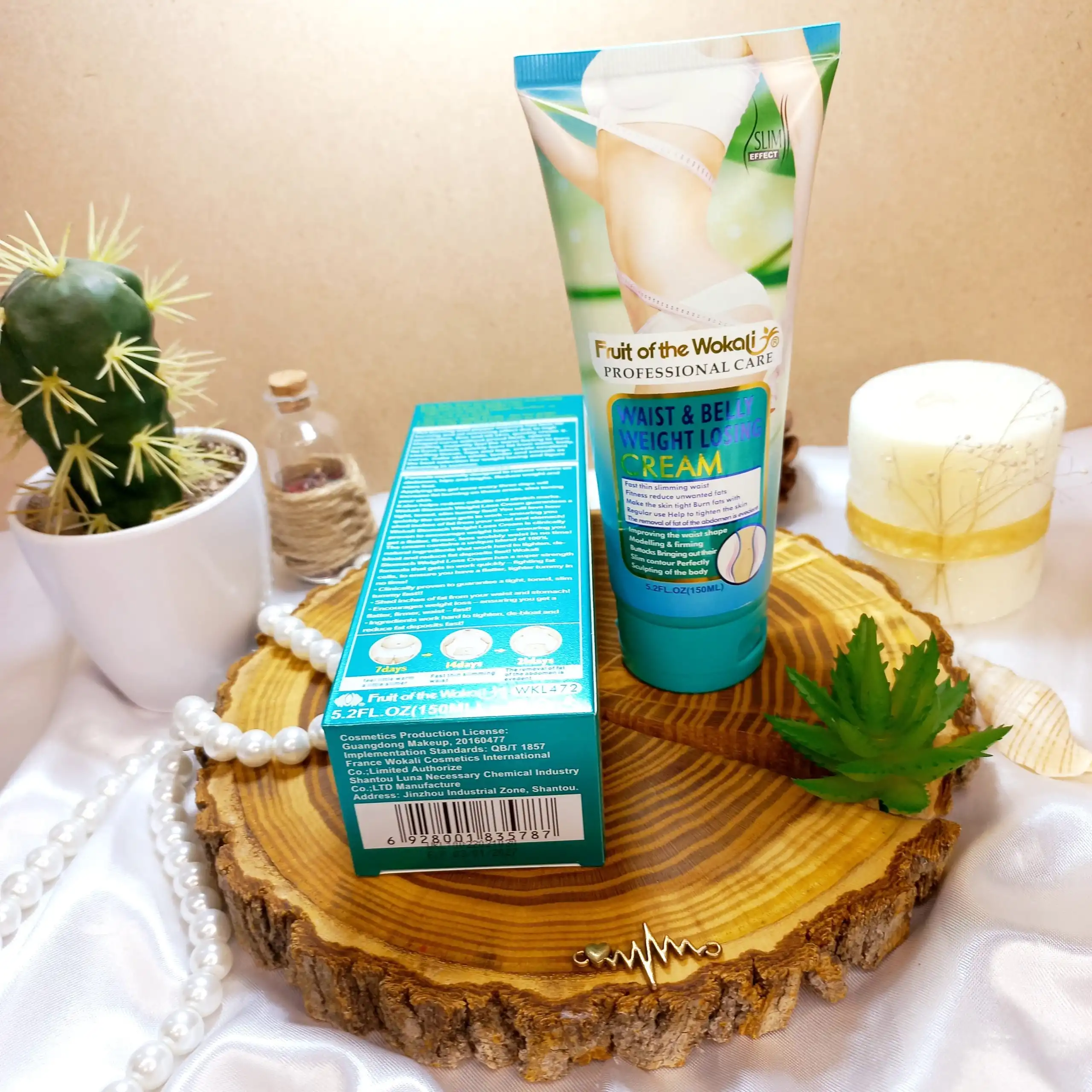 20251118164202133-thumbnail کرم و ژل لاغری صورت و بدن وکالی WOKALI - تصویر 1