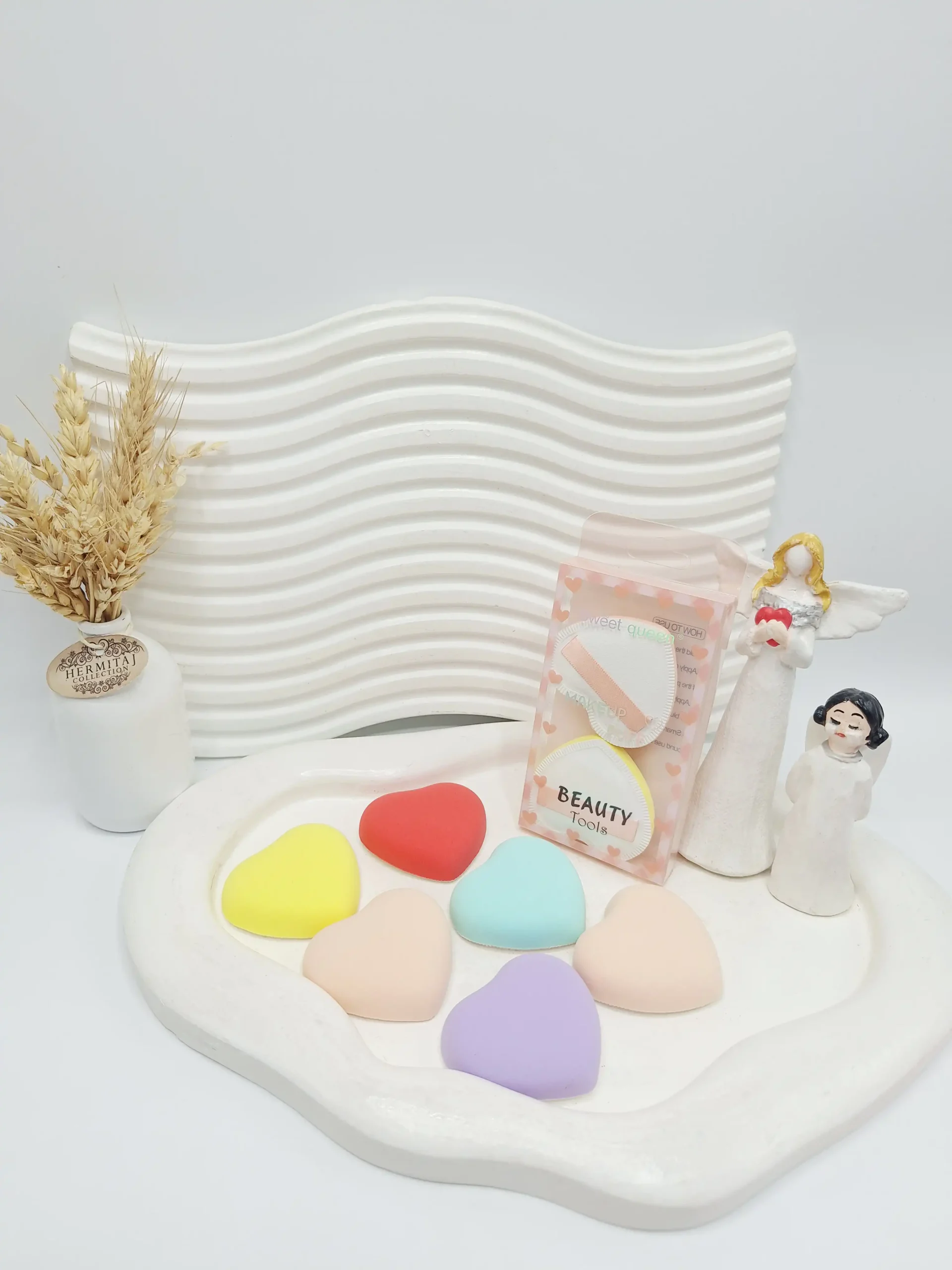 20260220112103593-thumbnail پد انگشتی کیوت طرح قلب برند BEAUTY TOOLS - تصویر 1