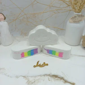 کوکتل طرح ابر رنگین کمان 80 گرم فوق العاده با کیفیت با جوشش بالا (طرح لبخند)