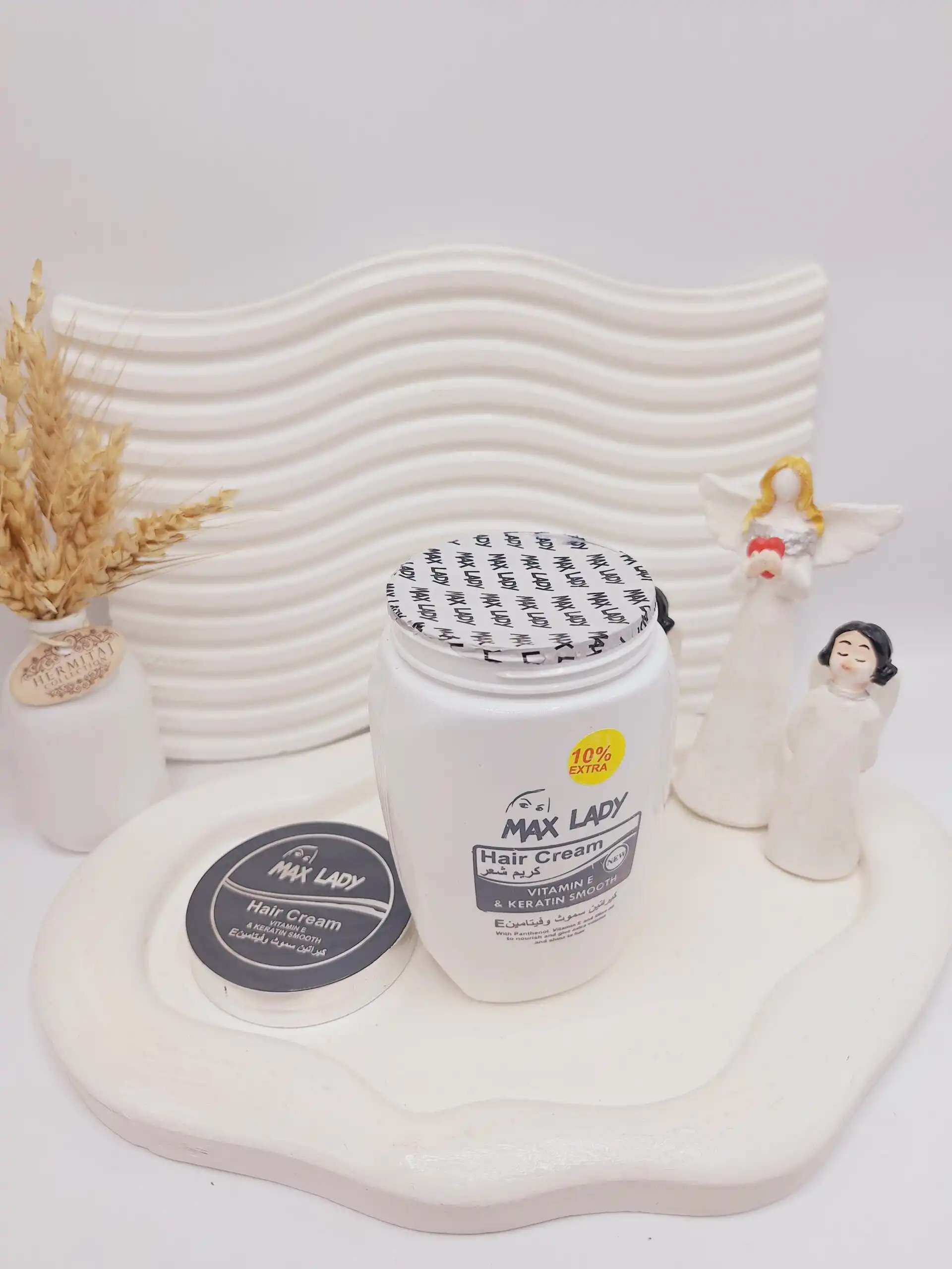 20251102002642508-thumbnail کرم مو نرم کننده و صاف کننده MAX LADY 100 درصد اورجینال - تصویر 1