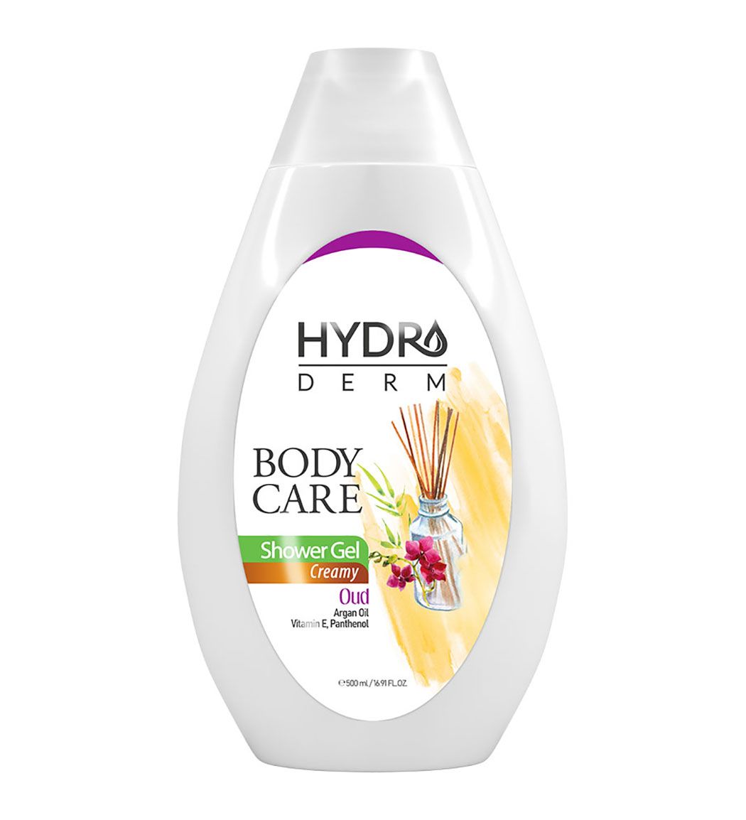 90722bf8-70f8-481d-9acf-d600d736e568 شامپو بدن کرمی هیدرودرم مدل عود و آرگان حجم 500 میلی لیتر - تصویر 1