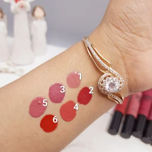 رژ مایع کوشنی فوق العاده با کیفیت و مخملی برند ROMANTIC RAIN کد NO:R658