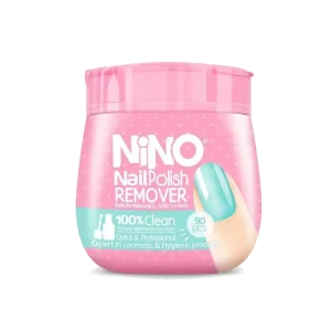 دستمال مرطوب لاک پاک کن قوطي نینو