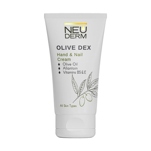 120483617 کرم دست و ناخن تیوپی زیتون نئودرم|Neuderm Olive Dex Hand And Nail Cream 50ml - تصویر 1