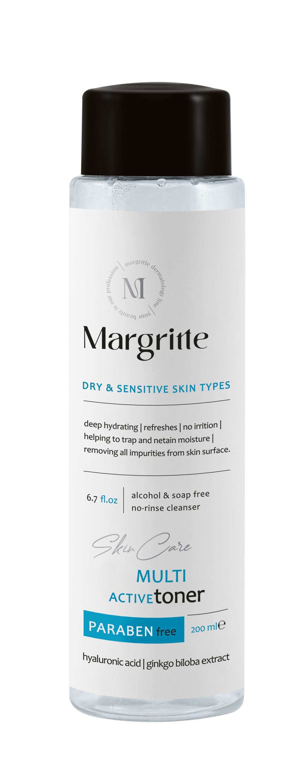 fc11c3cc-28ab-4685-b527-d2e4d75c5945 تونر پاک کننده (پوست خشک و حساس) حجم 200 میلی لیتر مارگریت - تصویر 1