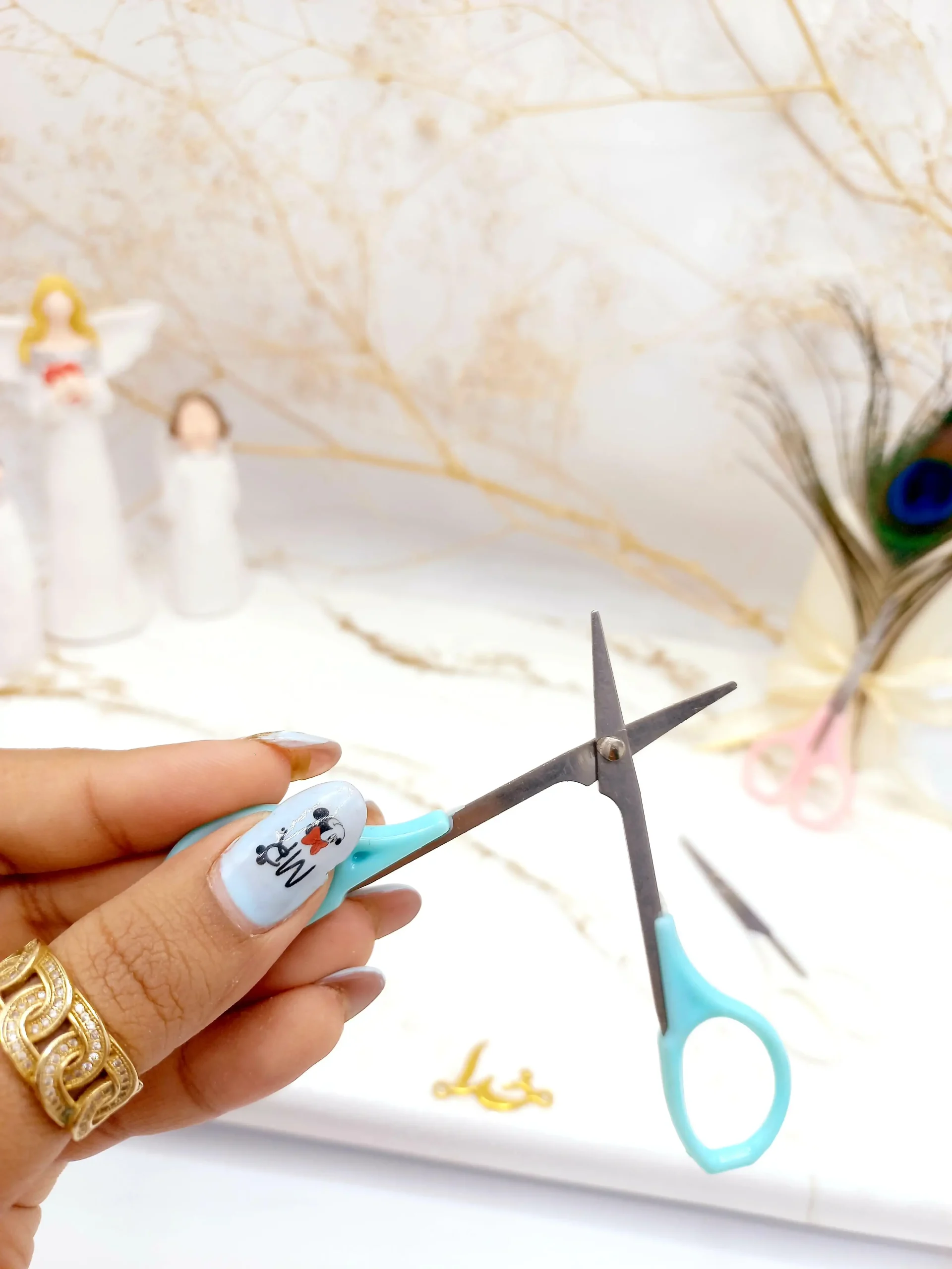 20250731041410263-thumbnail قیچی فلزی ابرو AOYASIYUE کد 2659 - تصویر 1