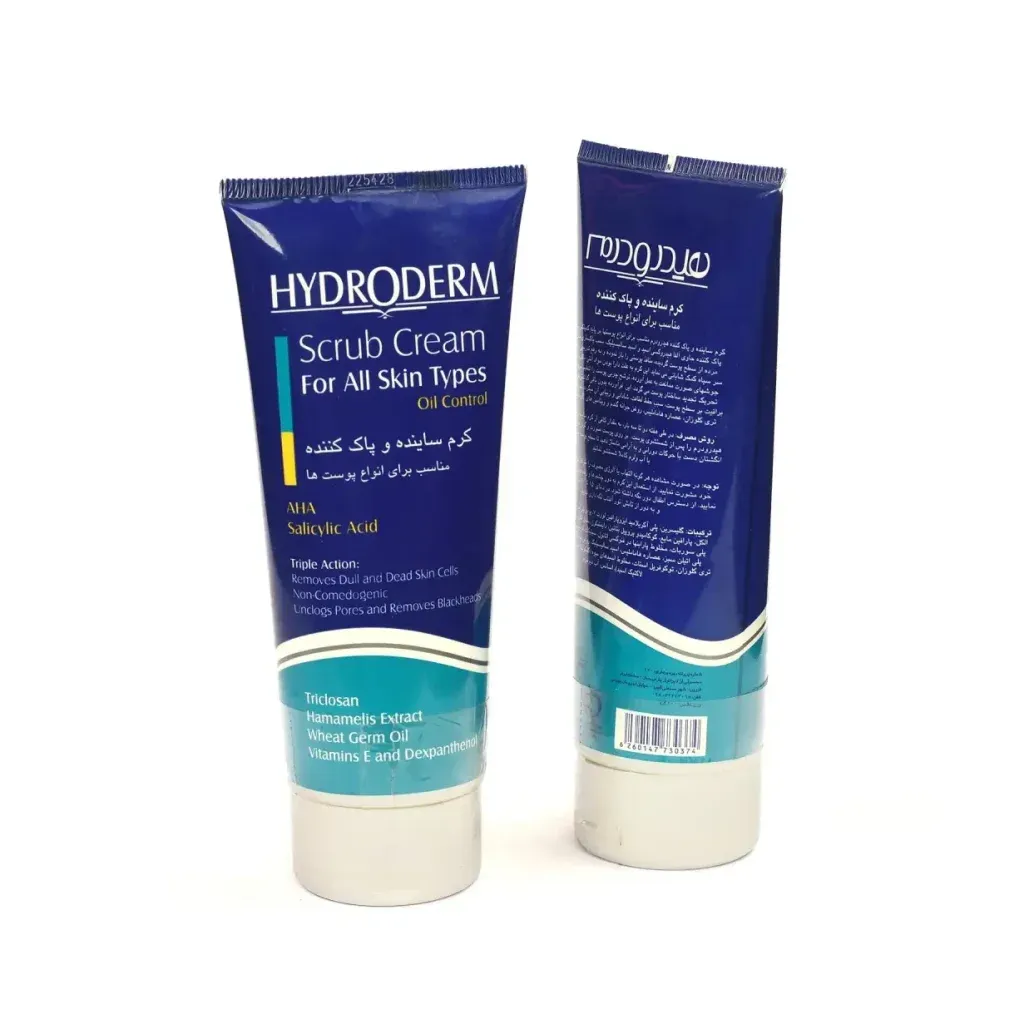 5ff19bb3-115d-40d2-83f3-67f434a835a1 کرم ساینده و پاک کننده هیدرودرم مناسب انواع پوست حجم 200 میلی لیتر - تصویر 1