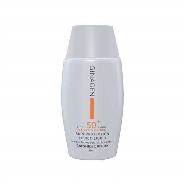 25b627887b7d152076595d6174a92bb8-single ضد آفتاب فیوژن واتر بی رنگ SPF 50 ژیناژن مناسب پوست چرب و مختلط حجم 50 میلی لیتر - تصویر 1