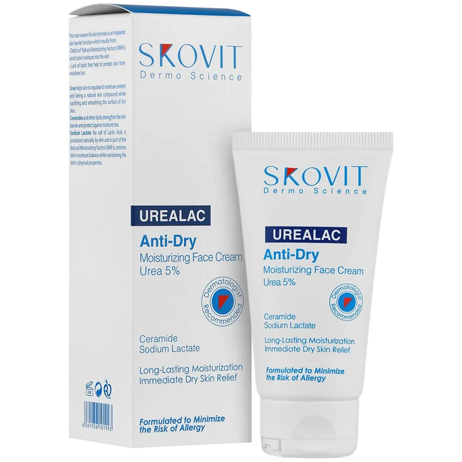 4231da9c-027f-4bcf-b7c5-1e870eefc70b كرم مرطوب كننده صورت حاوی 5% اوره-اسكوویت - تصویر 1