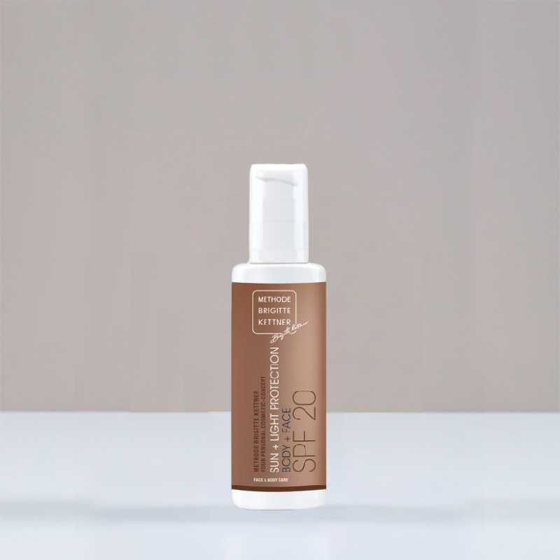 1310 ضد آفتاب + نور SPF 20 (بدن + صورت) 200 میلی لیتر ام بی کی - تصویر 1