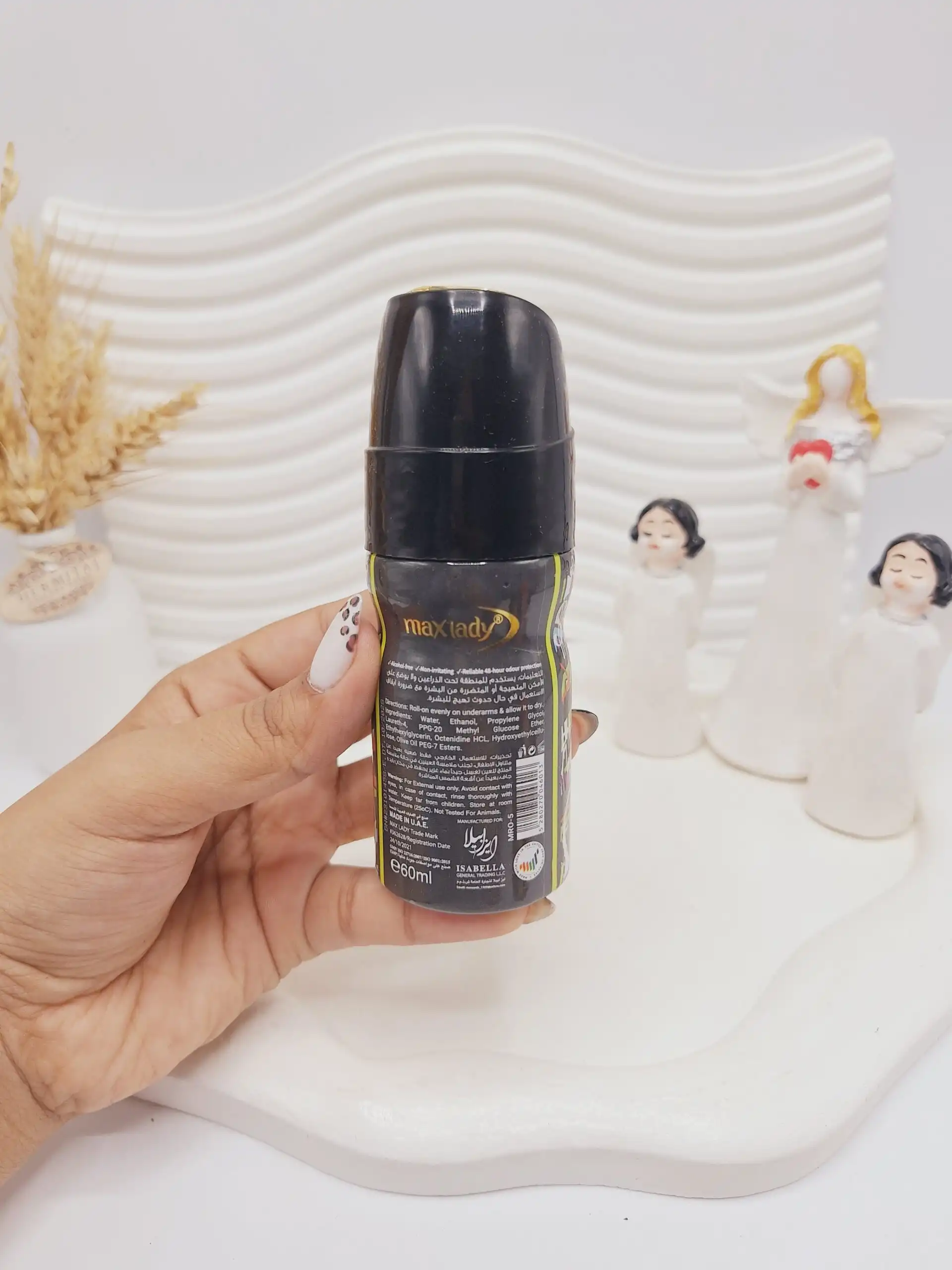 20251102002706302-thumbnail مام رولی ضد تعریق DEODORANT حجم 60 میل برند مکس لیدی - تصویر 1