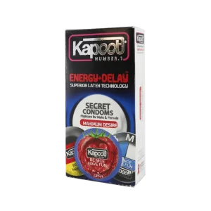 کاندوم 12 عددي تاخيري انرژي کاپوت - ساده