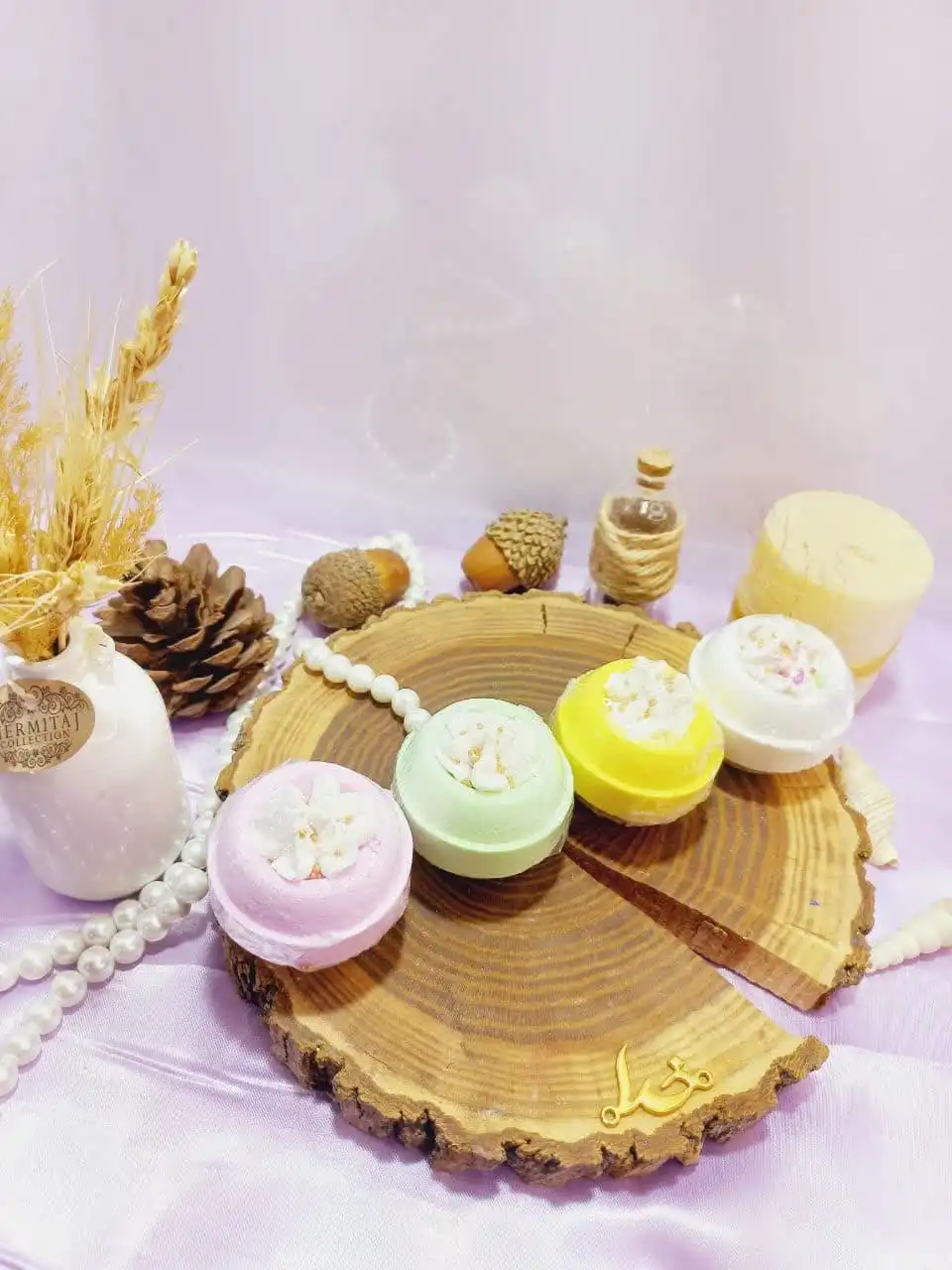 20250731040722217-thumbnail کوکتل و پدیکور توپی خامه ای 80 گرمی با کیفیت با جوشش عالی - تصویر 1