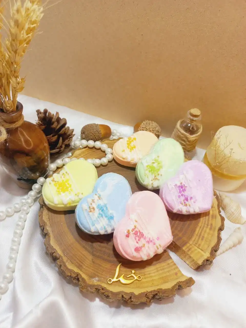 20250731040457929-thumbnail کوکتل و پدیکور قلب خامه ای 60 گرمی با کیفیت با جوشش عالی - تصویر 1