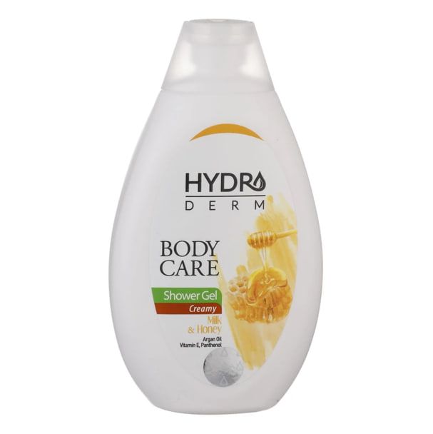 4eb365bd-fc3c-4534-a253-704f49bbbf63 شامپو بدن کرمی هیدرودرم مدل شیر و عسل حجم 500 میلی لیتر - تصویر 1