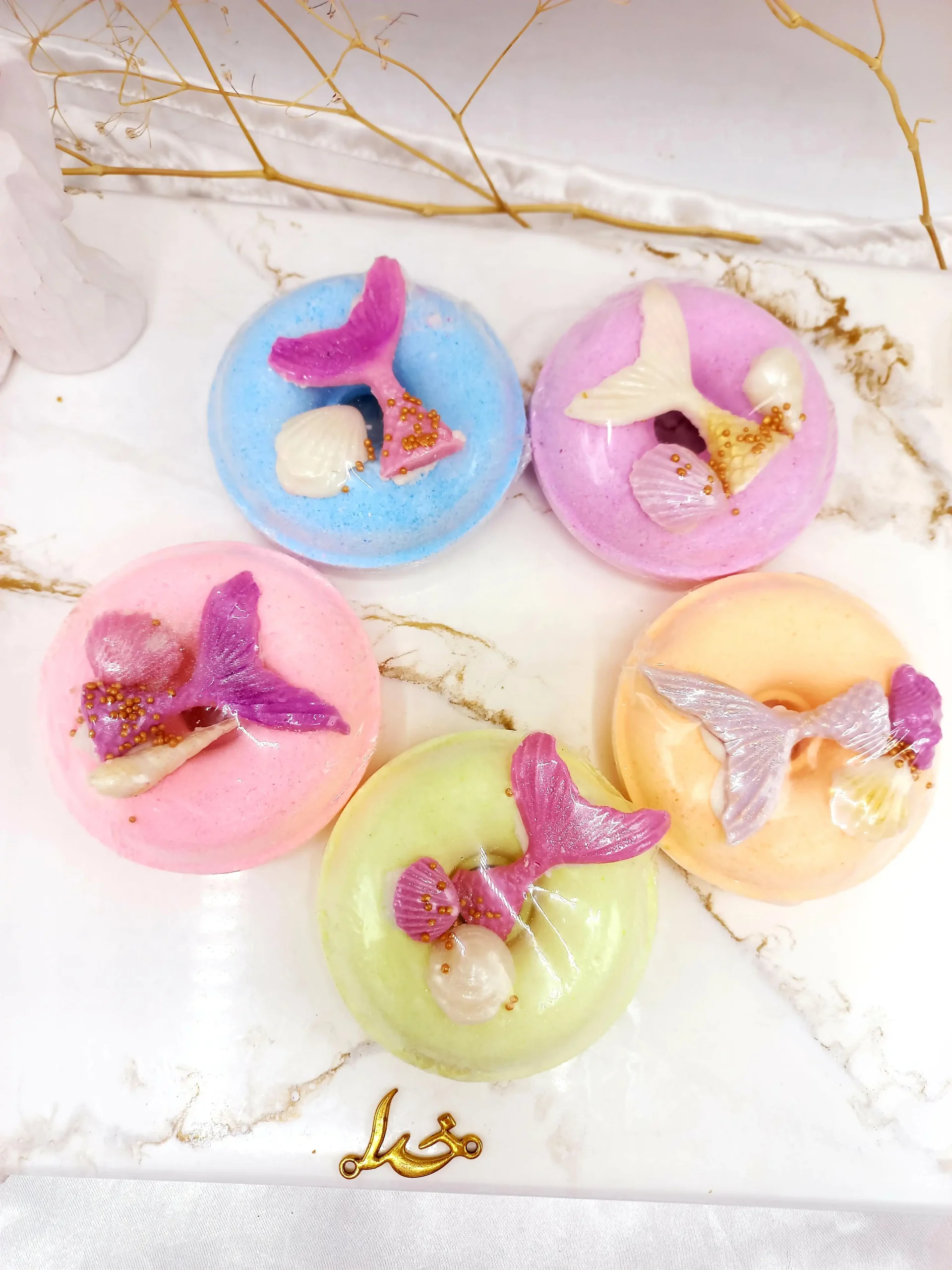 20250731042427647-thumbnail کوکتل و پدیکور دونات پری دریایی 100 گرم - تصویر 1