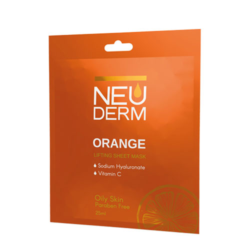 120439604 ماسک صورت پرتقال نئودرم|Neuderm Orange Sheet Mask - تصویر 1