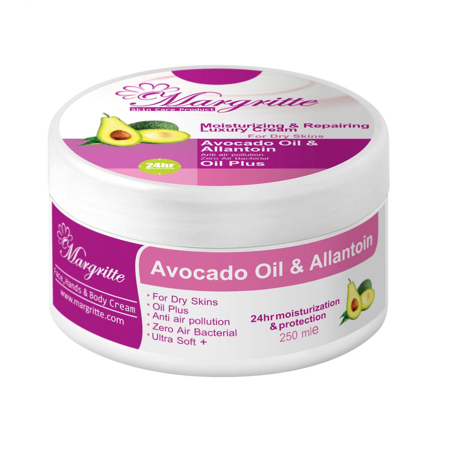 c8bc3d29-1a0e-409e-a814-21fc2d2892e8 کرم مرطوب کننده آبرسان آووکادو حجم 150 میلی لیتر (کاسه ای) مارگریت - تصویر 1