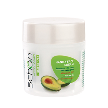 کرم-کاسه-ای-آووکادو-شون کرم دست و صورت آووکادو شون کاسه ای 150میل|Schon Avocado Moisturizing Cream 150ml - تصویر 1
