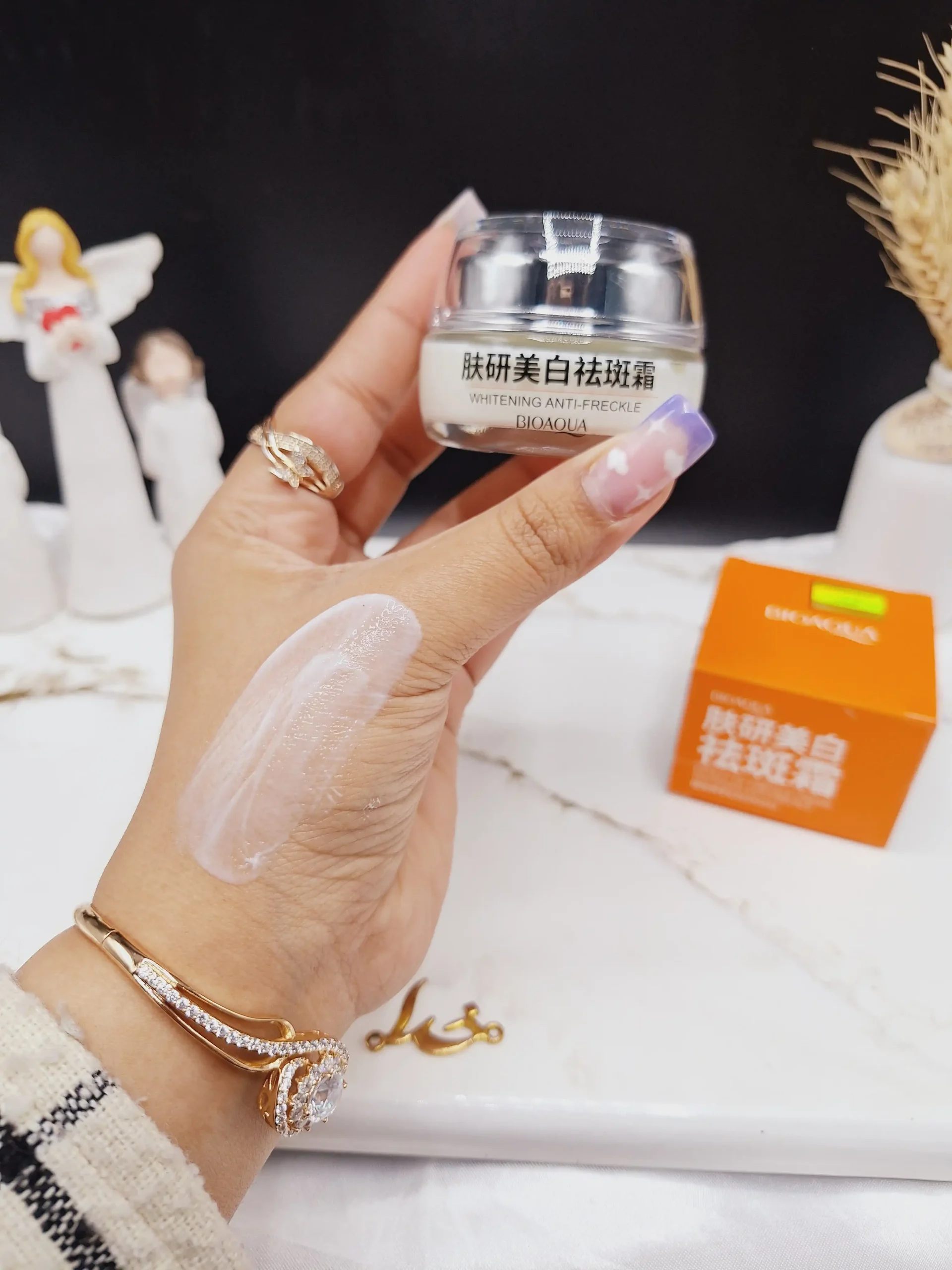 20250731044652775-thumbnail کرم ضد لک و سفید کننده رفع کک و مک بیوآکوا BIOAQUA BQY08375 - تصویر 1