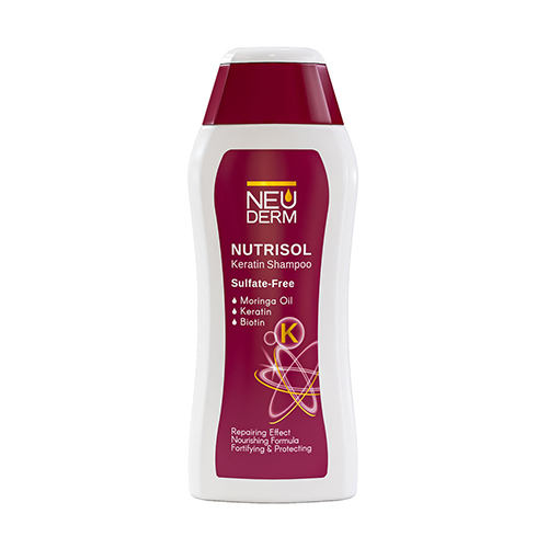 120493258 شامپو سرکراتینه فاقد سولفات نوتریسُل 300 میل نئودرم|Neuderm Nutrisol Keratn Hair Shampoo 300 Ml - تصویر 1