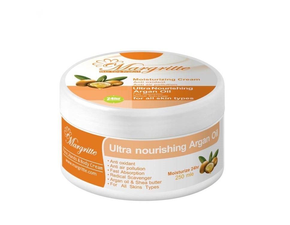 3caced6d-57d8-4970-911b-16b4fd3ccc2b کرم مرطوب کننده آبرسان آرگان حجم 150 میلی لیتر (کاسه ای) مارگریت - تصویر 1
