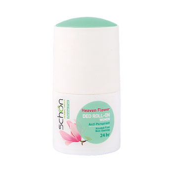 دئورولان-زنانه-heaven-flower-شون مام رول ضد تعریق زنانه هون فلاور شون|Schon Heaven Flower Roll-On Deodorant - تصویر 1