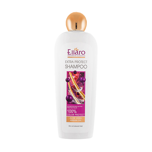 Extra-Protect شامپو موهای خشک و رنگ شده اکسترا پروتکت الارو|Ellaro Extra Protect Shampoo - تصویر 1