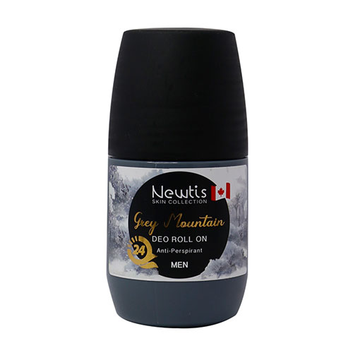 Newtis-Grey-Mountain-50ml مام رول مردانه گری مانتین نیوتیس|Newtis grey mountain roll deodorant - تصویر 1