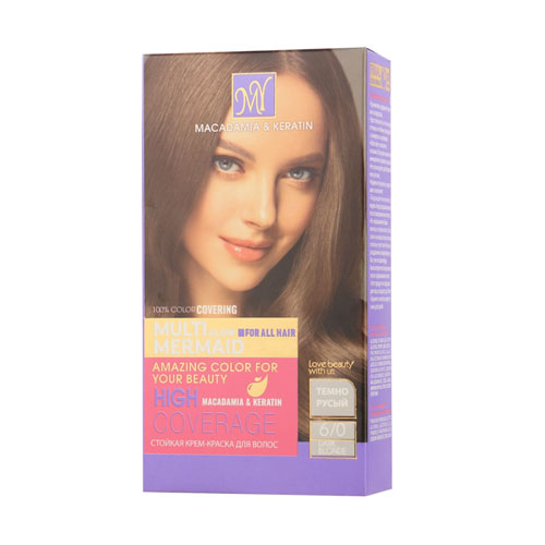 1000000002574 کیت رنگ مو شماره 6 بلوند تیره مای|My num6 Hair Color Kit dark blonde - تصویر 1