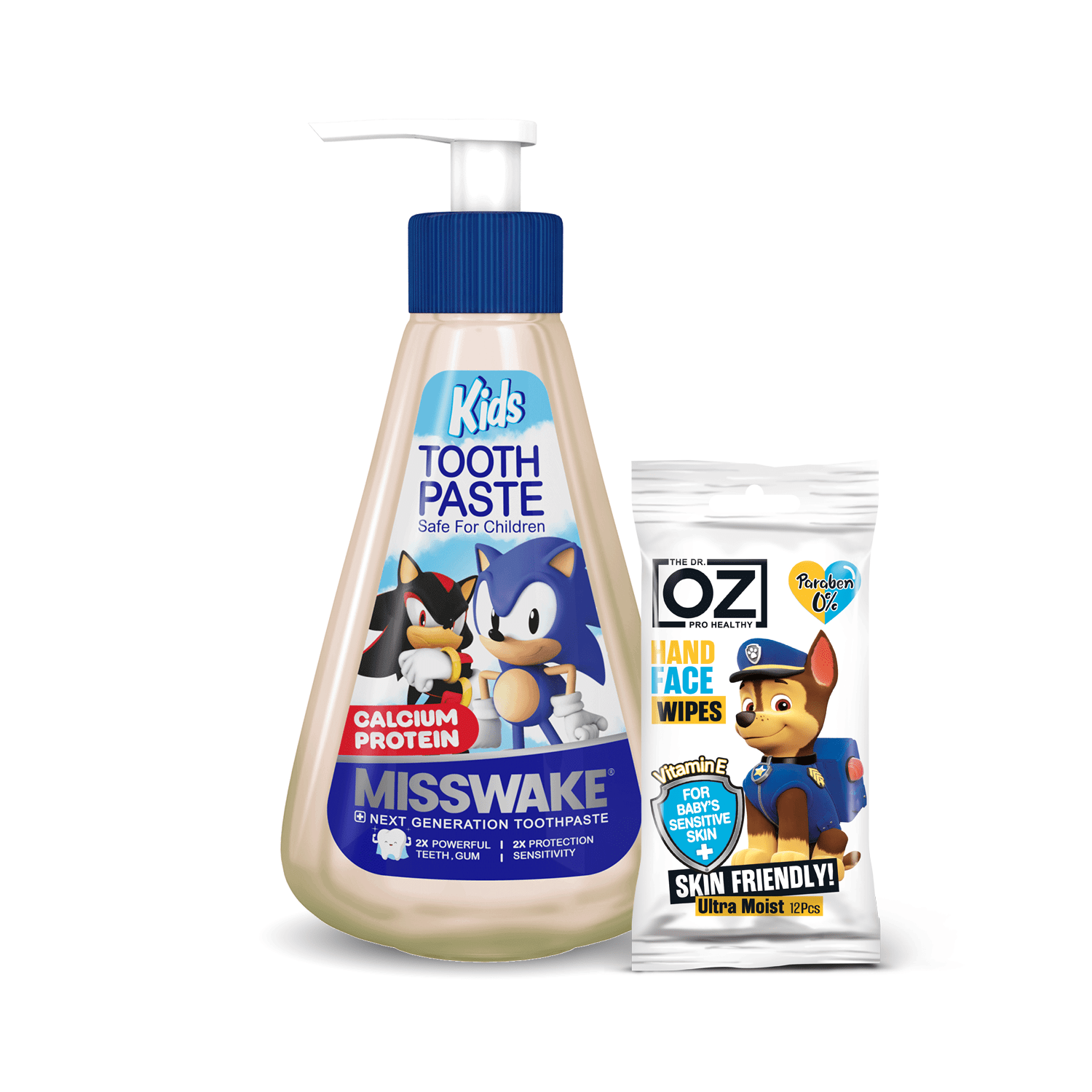 misswake-oz6-min خمیردندان کودک پمپی سونیک 260 میل میسویک - تصویر 1