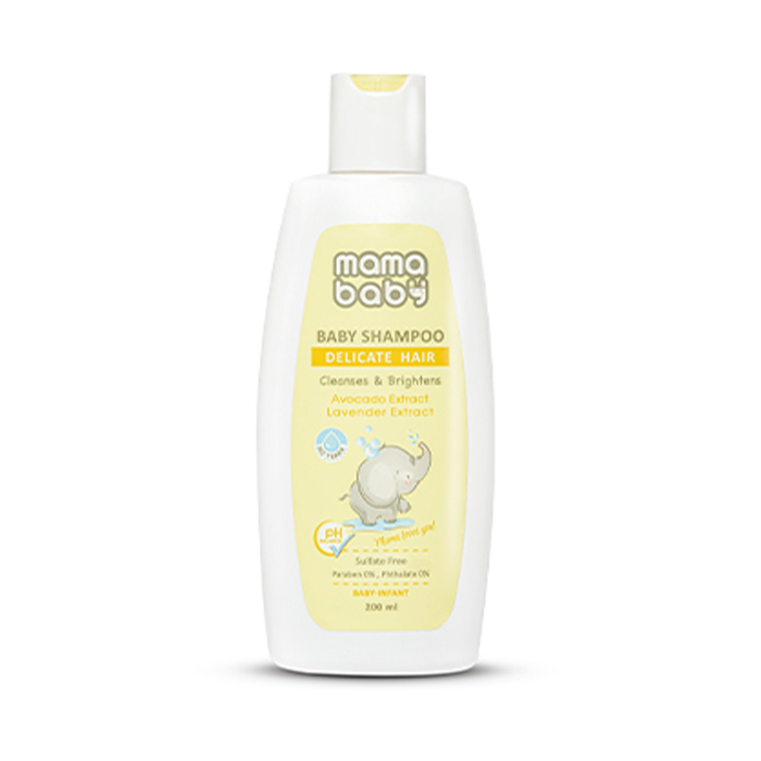 440495024 شامپو سر کودک ماما بیبی حاوی عصاره اسطوخودوس|Mama Baby Baby Hair Shampoo Contains Lavender Extract - تصویر 1