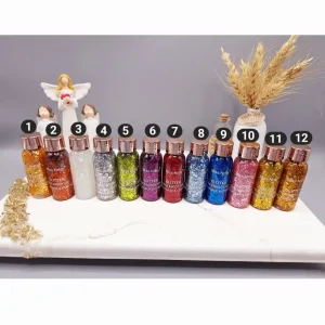 گلیتر مایع صورت و بدن برند Sparkling Girls کد3021