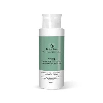 8b564fbc-d2b0-4880-bcbc-9f67cb5acd9e تونر روشن کننده و پاک کننده دریم رز - مخصوص پوستهای چرب و مختلط - تصویر 1