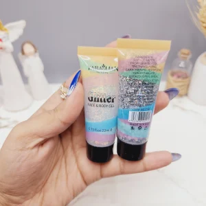 گلیتر تیوپی پرطرفدار مناسب صورت و بدن و موی سر YABAOLIAN کد y92