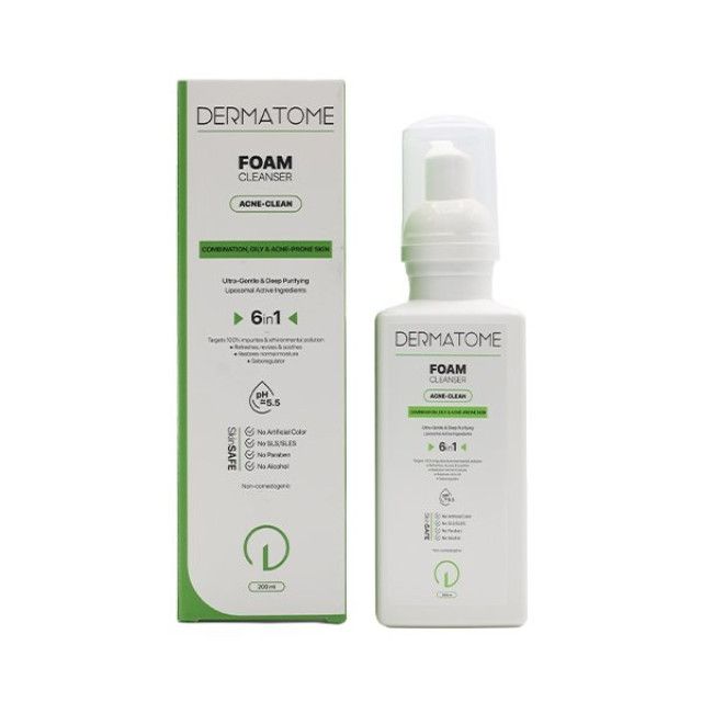 5a7ead9a-bcad-4378-bf5b-7d44e9d0064f فوم شستشو پوست چرب آکنه کلین درماتوم - تصویر 1