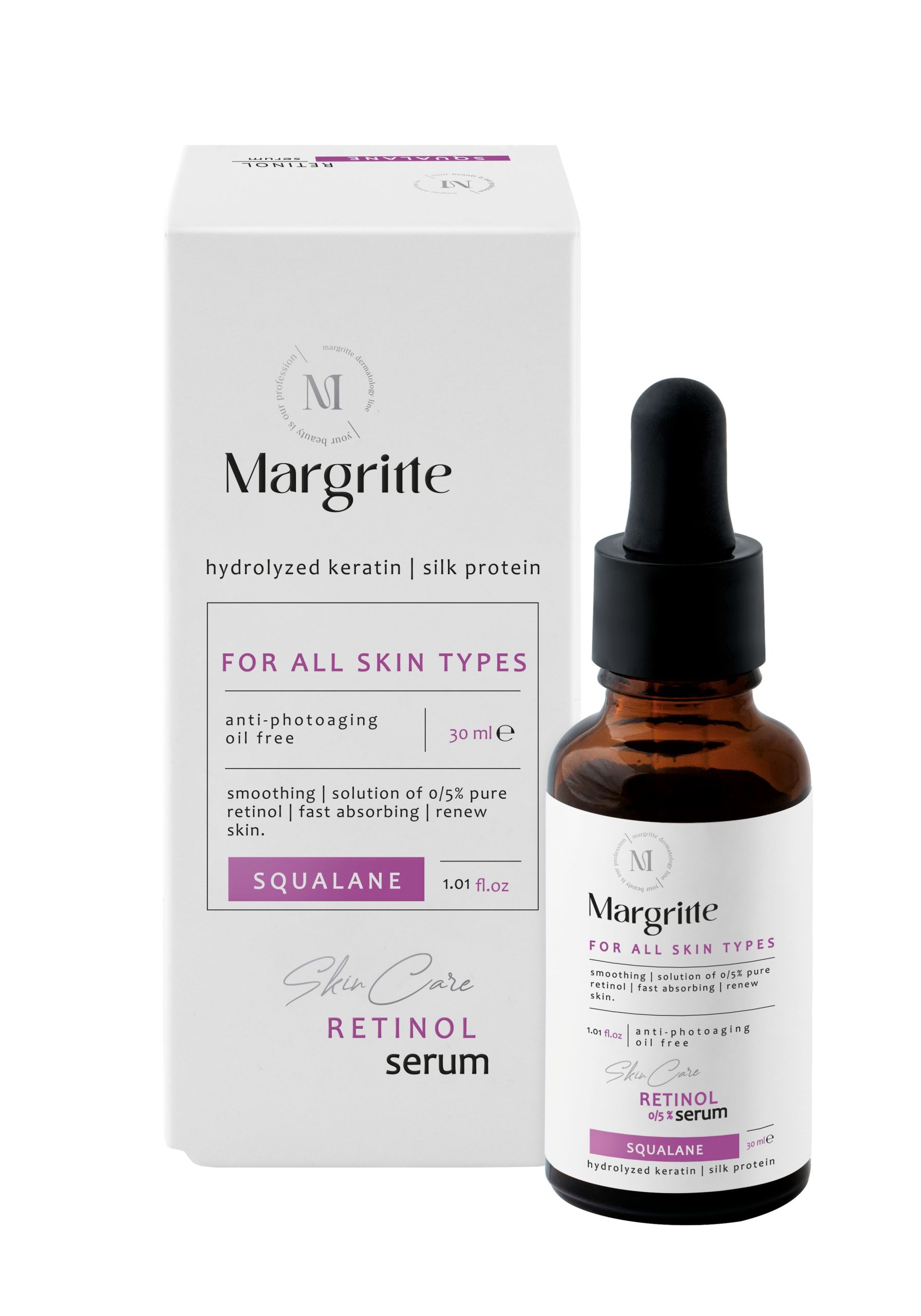 c3edfc76-7541-4162-8fd9-5ccf867b1d15 سرم رتینول حجم 30 میلی لیتر مارگریت - تصویر 1