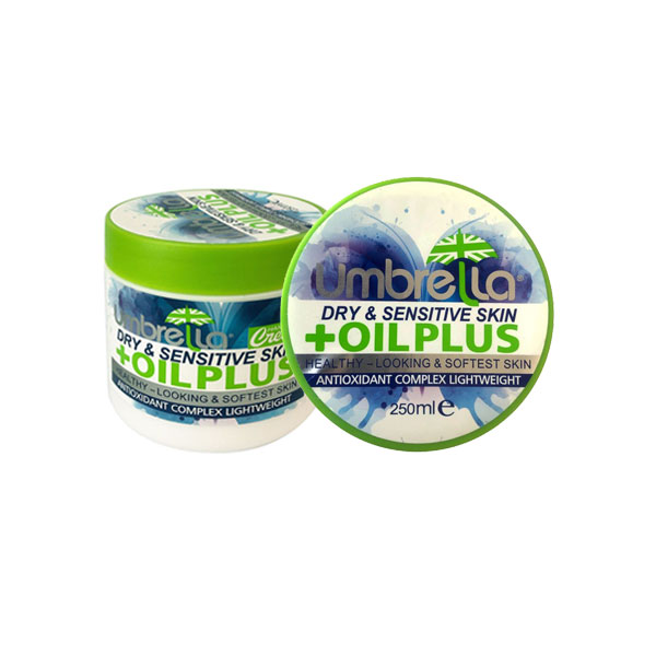 vitrin-umbrella-oil-plus-moisturizing-cream-250ml کرم کاسه اي مخصوص پوست هاي خشک آمبرلا - تصویر 1