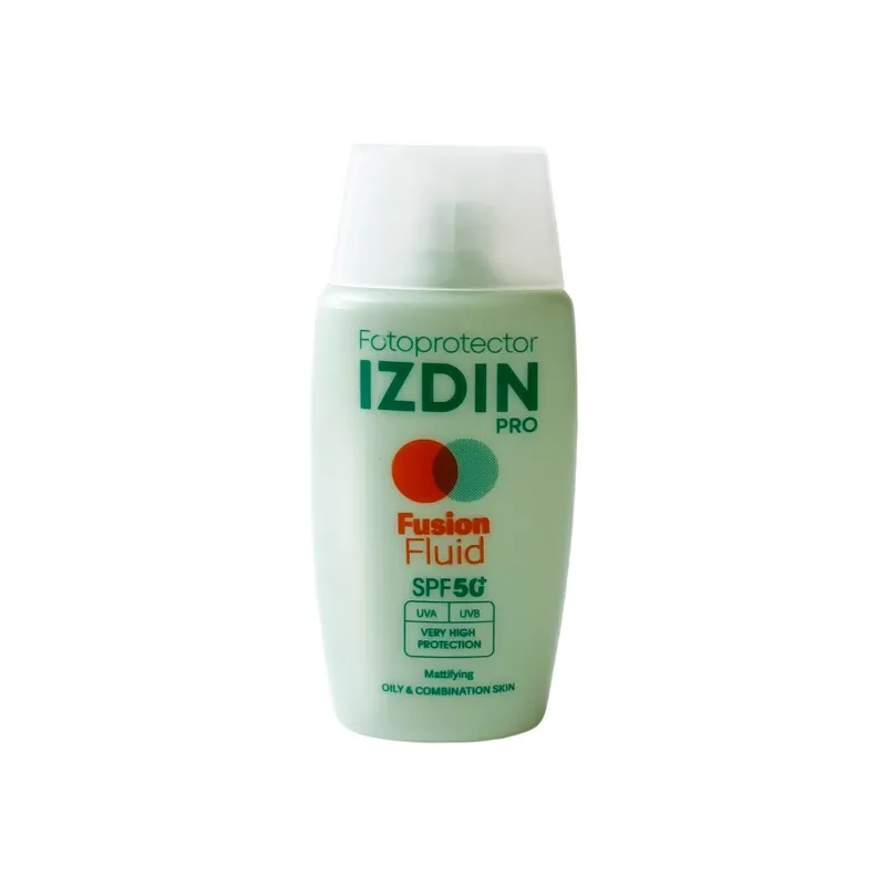 43a5eef2-cbee-462e-b0ed-1d8ed8f13fd7 ضد آفتاب فیوژن فلوئید SPF50 ایزدین پرو - تصویر 1