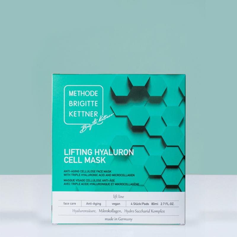 lifting-hyaluron-cell-mask-4-pads-Pack ماسک سلولی هیالورون لیفتینگ پک 4 پدی ام بی کی - تصویر 1