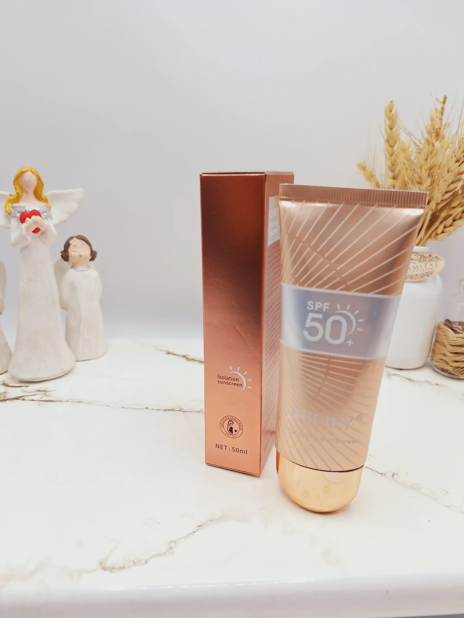 20250731061344933-thumbnail ضد آفتاب بی رنگ SPF 50 برند RBORY اصلی کد R22002 - تصویر 1