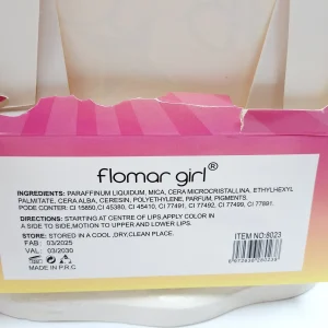 پک 6 تایی رژ جامد شاین دار زیبا برند فلورمار